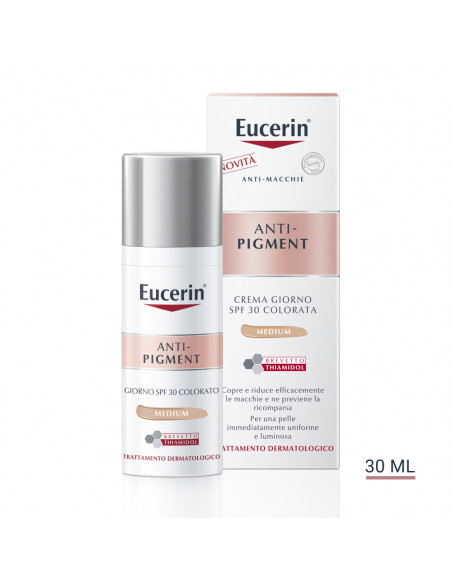 Eucerin Anti-Pigment crema viso giorno colorata medium SPF30 30ml