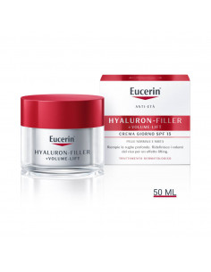 Eucerin Hyaluron-Filler +Volume-Lift crema viso giorno SPF15 anti-età 50ml