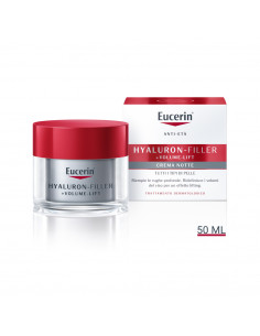 Eucerin Hyaluron-Filler +Volume-Lift crema viso notte anti-età 50ml