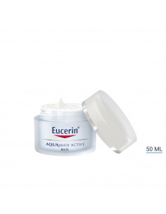 Eucerin Aquaporin Active Rich crema viso idratante per pelli secche e sensibili 50ml