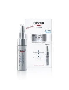 Eucerin Hyaluron-Filler +3x Effect siero concentrato anti-età per tutti i tipi di pelle 6 fiale da 5ml