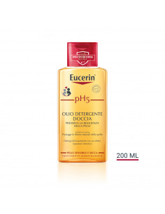 Eucerin PH5 olio detergente doccia per pelle sensibile e secca 200ml