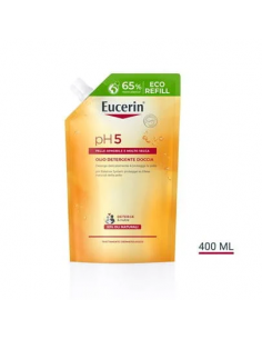 Eucerin PH5 refill olio detergente doccia per pelle sensibile e secca 400ml