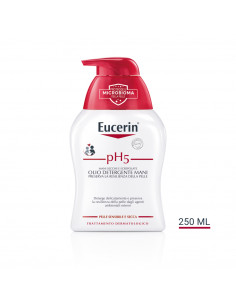 Eucerin PH5 olio detergente mani per mani secche e screpolate 250ml