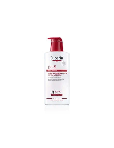 Eucerin PH5 emulsione idratante extra leggera per pelle secca e sensibile 400ml