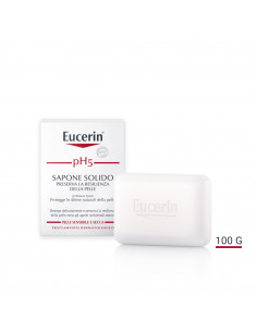 Eucerin PH5 sapone solido per pelle sensibile e secca 100g