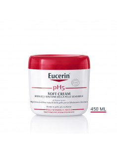 Eucerin PH5 soft cream per pelle sensibile e secca 450ml