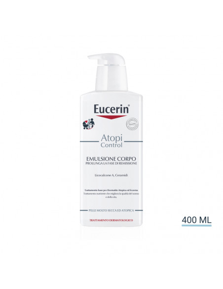 Eucerin Atopi Control emulsione corpo contro la dermatite atopica per pelle molto secca e atopica 400ml