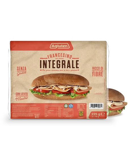 Agluten francesino integr 225g