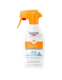 Eucerin Sun Protection Sensitive Protect Kids spray corpo solare per bambino SPF50+ 250ml