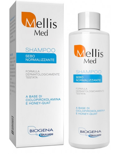 MellisMed shampoo sebo-normalizzante contro prurito, irritazione e forme seborroiche desquamative 125ml