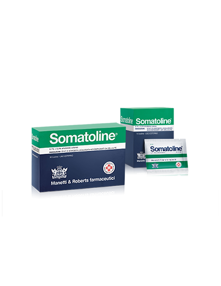 Somatoline emulsione cutanea contro la cellulite e le adiposità localizzate 30 bustine 0,1+0,3%