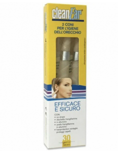 Cleanear cono per l'igiene dell'orecchio 2 pezzi