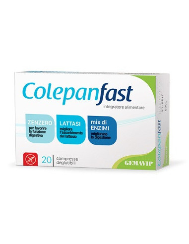 Colepanfast 20 compresse 400mg