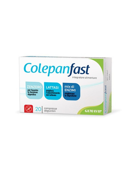 Colepanfast 20 compresse 400mg