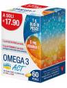 Omega 3 Act 1g per la normale funzione cardiaca 60 perle