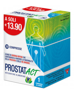 Prostat Act per la funzionalità della prostata e delle vie urinarie 30 compresse