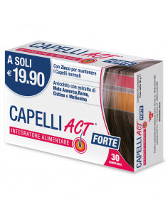 Capelli Act Forte per il mantenimento di capelli normali 30 compresse