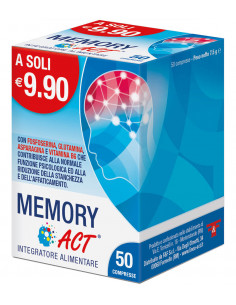 Memory Act per la funzione psicologica e le funzioni cognitive 50 compresse