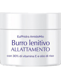 Euphidra Amido Mio burro lenitivo allattamento per prevenire ragadi al seno 50ml