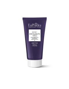 Euphidra Restore+ Esfoliante zucchero e glicerina vegetale rinfrescante e illuminante 75ml