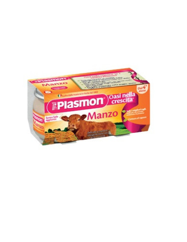 Plasmon omog manzo 4x80g