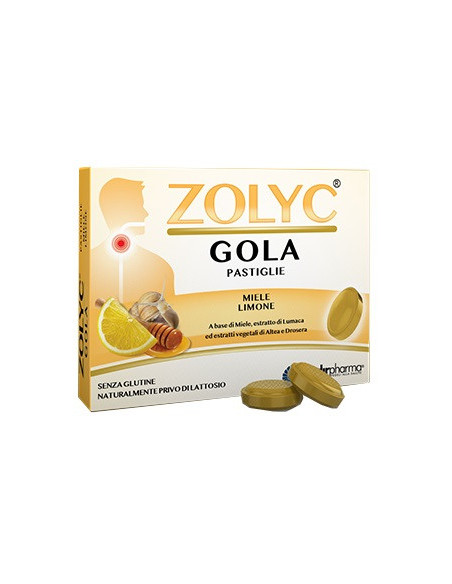 Zolyc gola miele/limone 36past