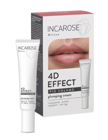 Incarose 4D Effect più volume plumping cream crema labbra rimpolpante 15ml