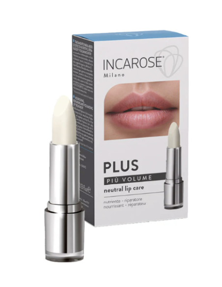 Incarose Plus più volume neutral lip care stick labbra riparatore