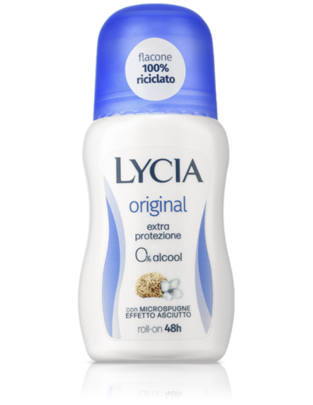 Lycia Original roll on deodorante 48h extra protezione effetto asciutto 50ml