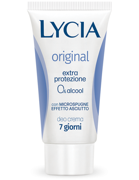 Lycia Original crema deodorante 48h extra protezione effetto asciutto 30ml