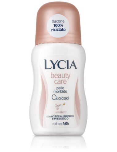 Lycia Beauty Care roll on deodorante 48h per pelli delicate post depilazione 50ml