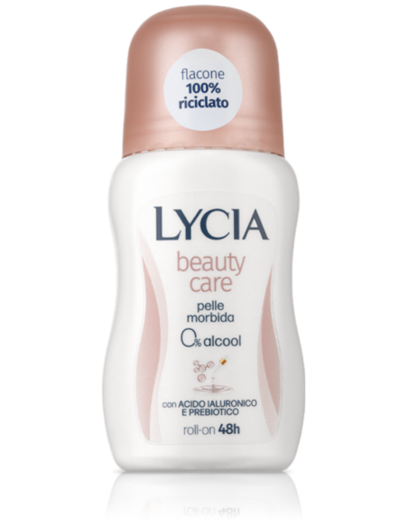 Lycia Beauty Care roll on deodorante 48h per pelli delicate post depilazione 50ml