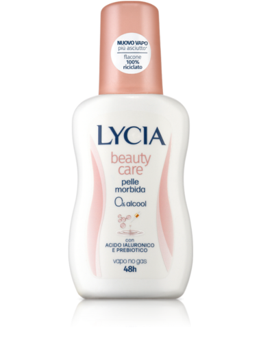 Lycia Beauty Care vapo no gas deodorante 48h per pelli delicate post depilazione 75ml