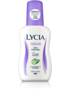 Lycia Nature vapo no gas 48h zero macchie Cetriolo e Tè verde 75ml