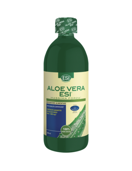 Esi Aloe Vera succo Massima Forza per l'attività epatica e depurativa 500ml