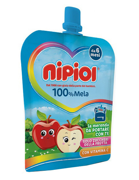 Nipiol purea pouch mela 85g