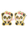 Bjt712 orecchini baby panda gp