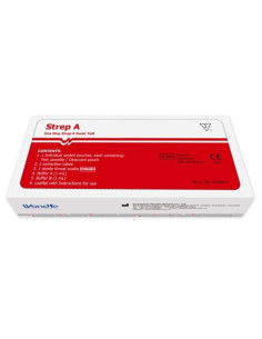 One step strep a swab test