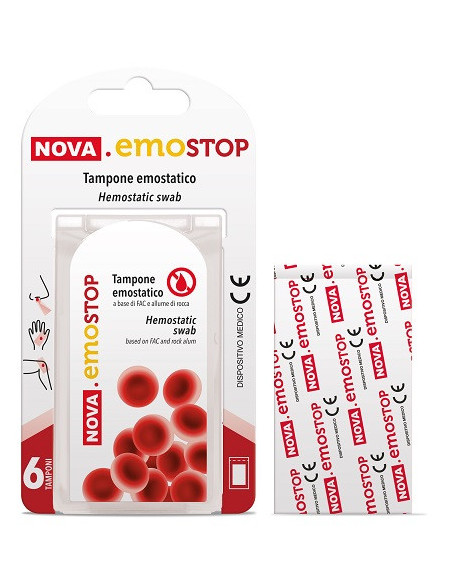 Nova emostop tampone emostatic