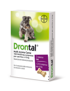 Drontal multi ar carne 2 compresse