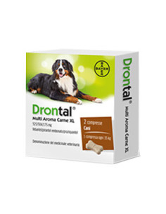 Drontal multi ar carne xl 2 compresse