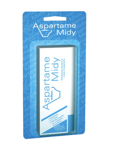 Esi Aspartame Midy dolcificante da tavola senza calorie 500 compresse