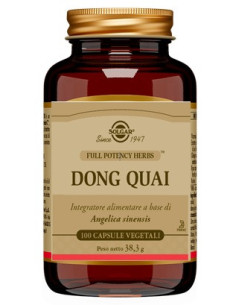 Dong quai 100 capsule veg