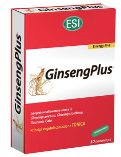 Esi GinsengPlus azione tonica contro stanchezza fisica e mentale 30 capsule