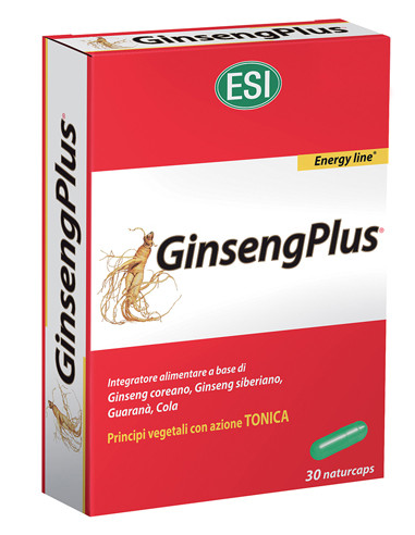 Esi GinsengPlus azione tonica contro stanchezza fisica e mentale 30 capsule