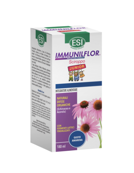 Esi Immunilflor sciroppo junior immunostimolante gusto amarena 180ml