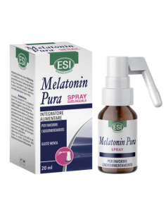 Esi Melatonin Pura spray  per favorire l'addormentamento gusto menta 20ml