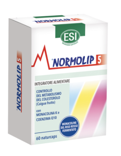 Esi Normolip 5 per il controllo del metabolismo del colesterolo 60 capsule