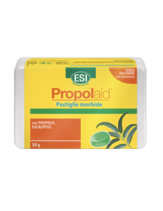 Esi Propolaid pastiglie gommose per la gola con Propoli ed Eucalipto 50g